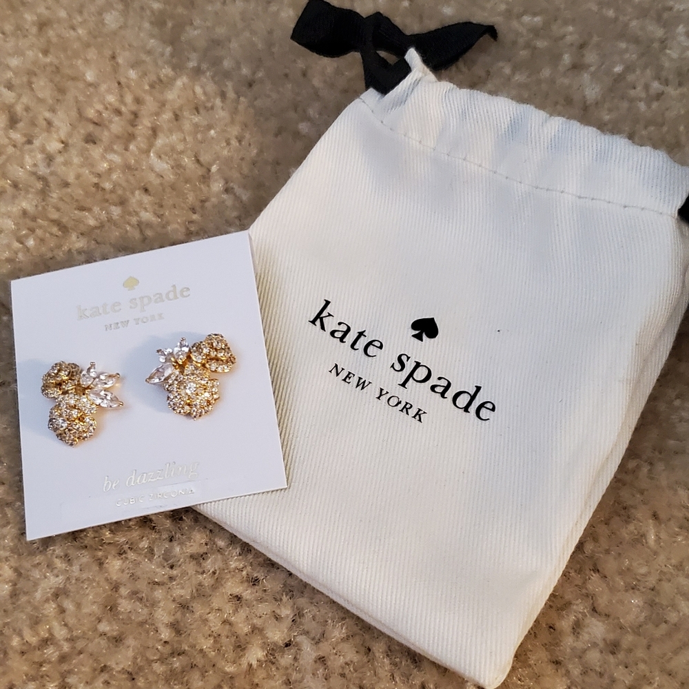 Kate Spade Flower Jewel Earrings